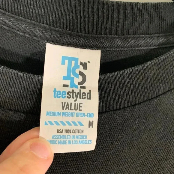 Vintage Monsters Inc Shirt Unisex Medium Black Graphic Print Short Sleeve - Picture 4 of 6